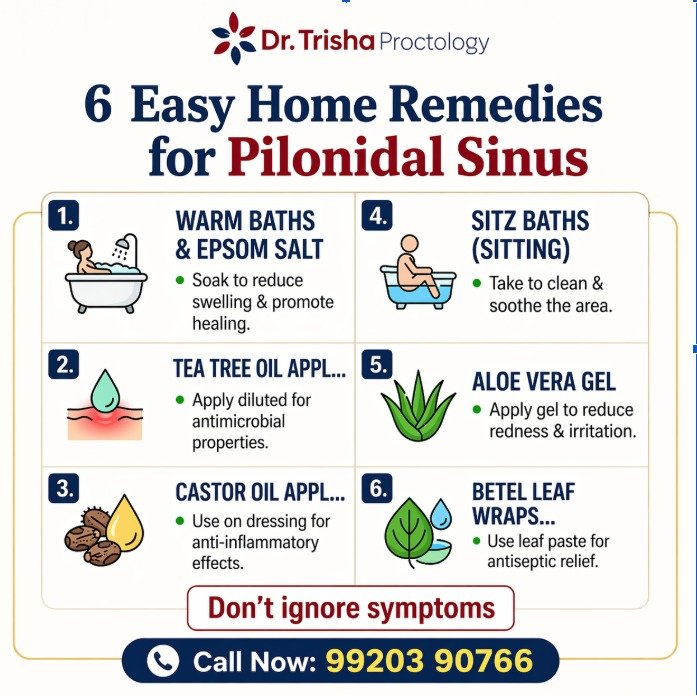 Top 6 Pilonidal Sinus Home Remedies