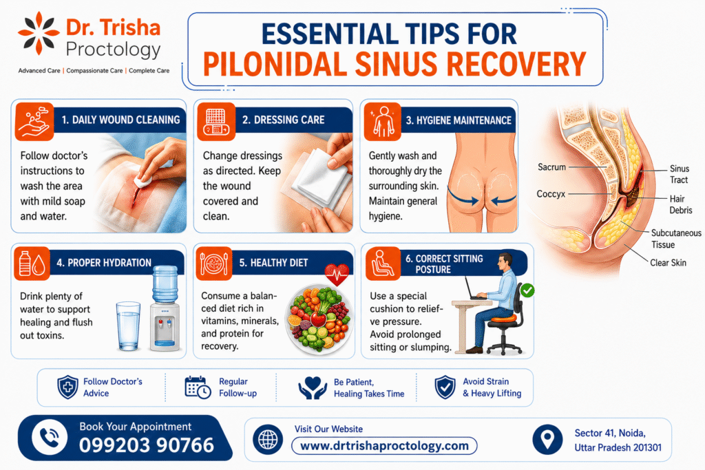 Essential Tips for Pilonidal Sinus Recovery