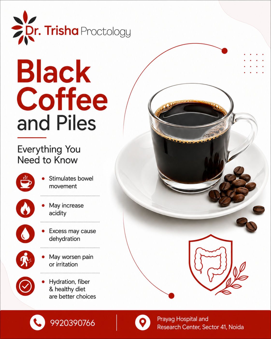 Black Coffee and Piles